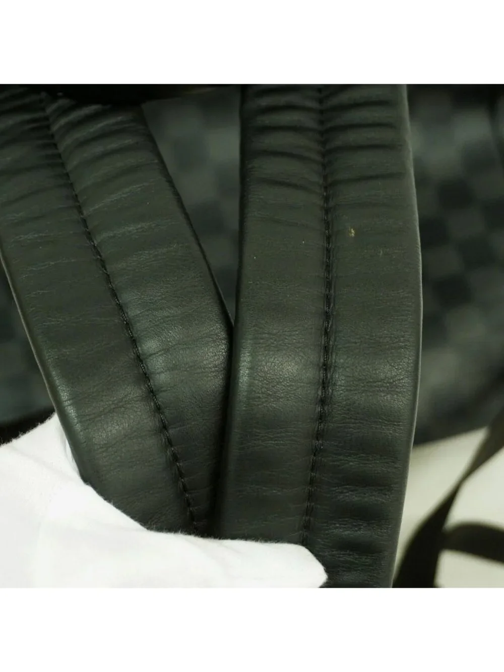 Louis Vuitton Backpack Damier Graphite Zack Black Gray